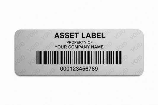 45x15mm Void Labels - Tamper-evident security labels 1000 per roll
